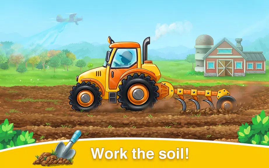 Farm land & Harvest Kids Games স্ক্রিনশট 1