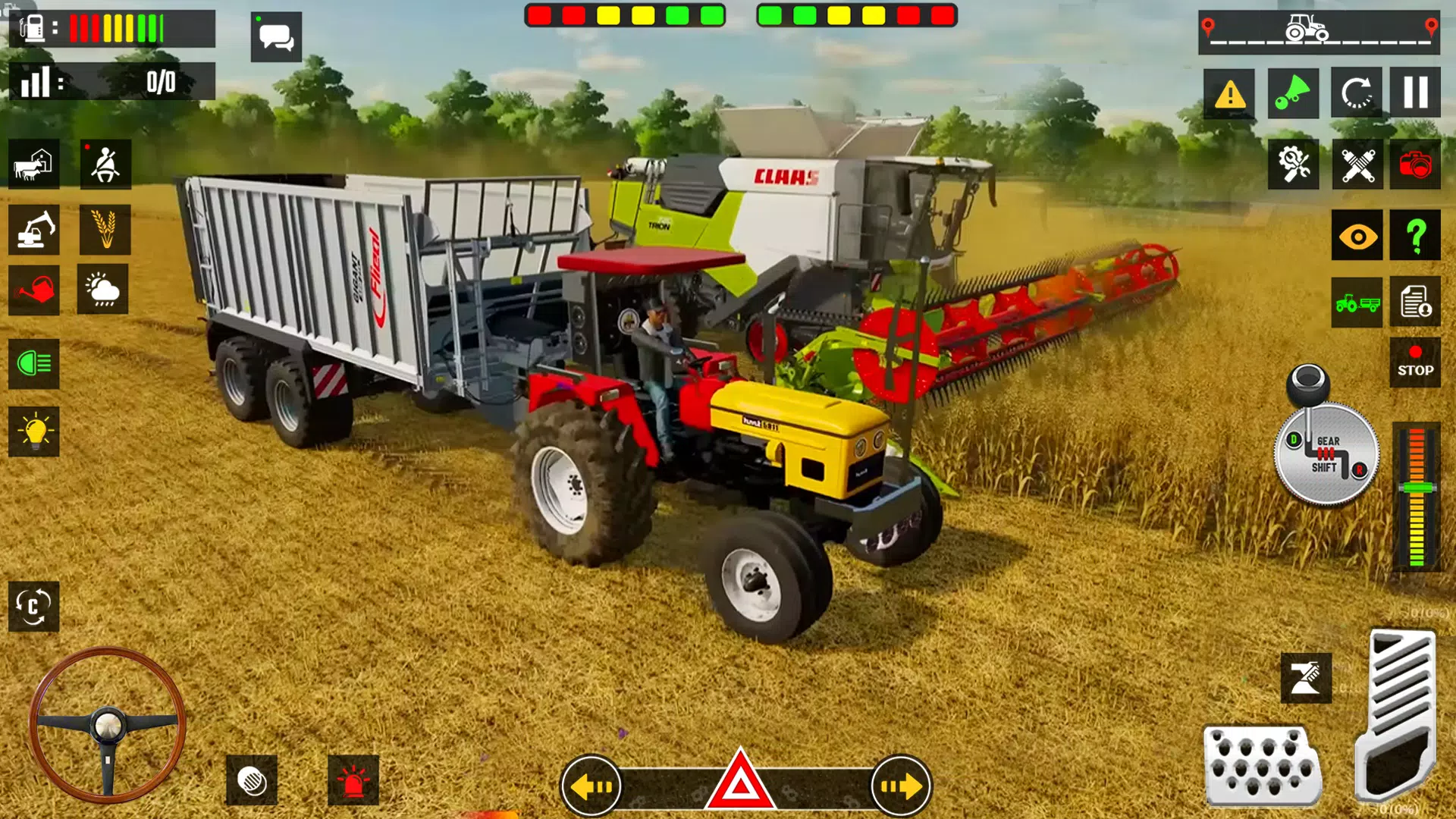 Farming Tractor Game 2023 3D Schermafbeelding 3