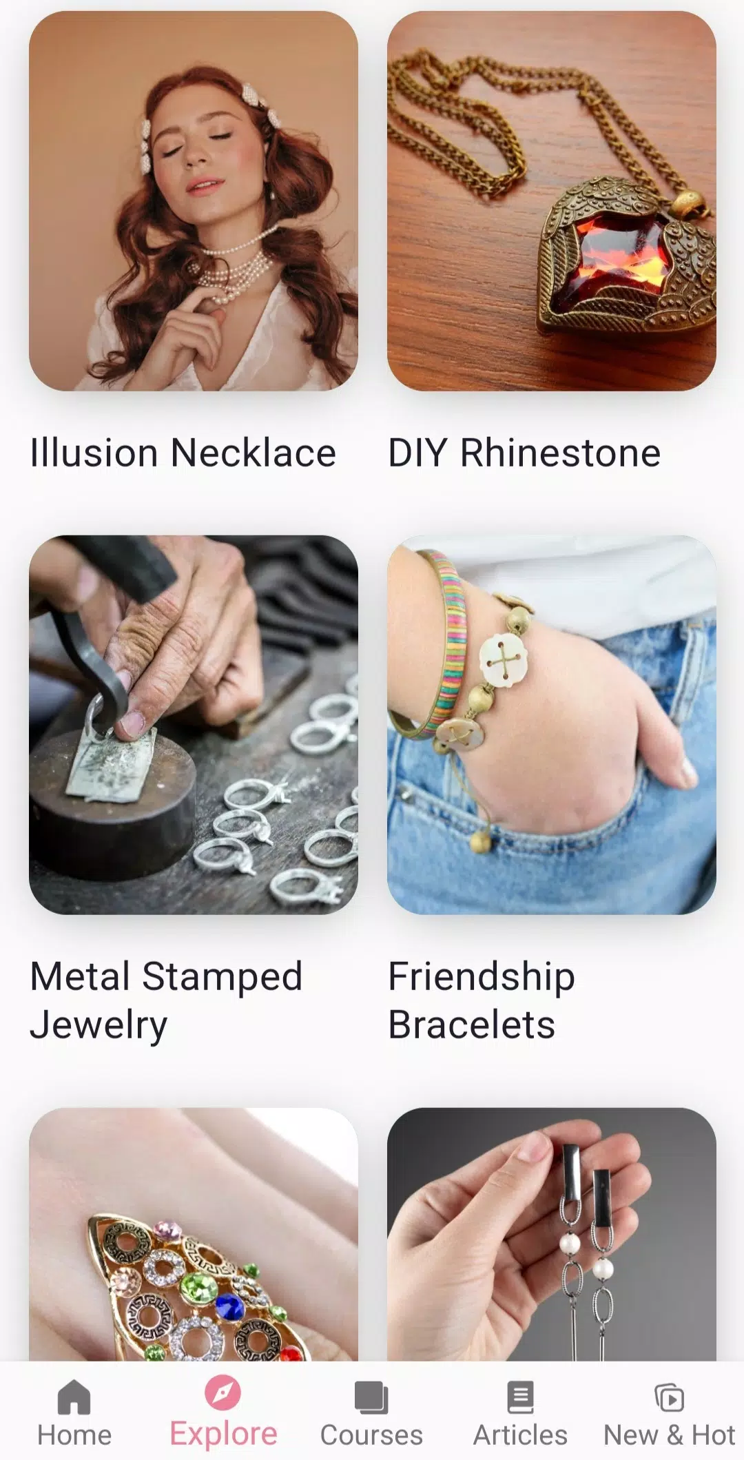 DIY Jewelry Making App Скриншот 3