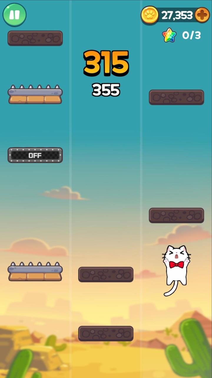 Cat&Friends: Jumping Away Screenshot 1