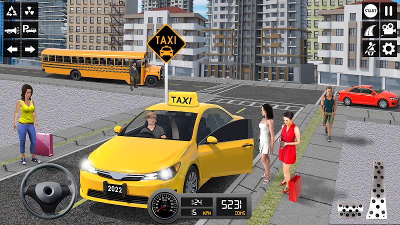 Schermata Taxi Simulator 3d Taxi Sim 3