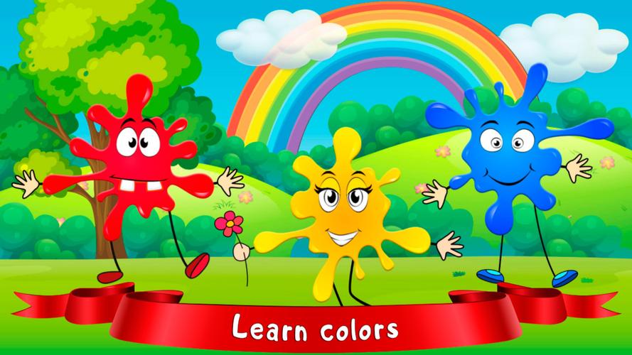 Learn Colors — Games for Kids 스크린샷 0