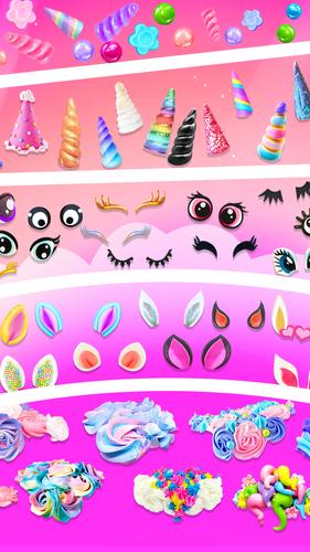 Unicorn Bubble Tea - Icy Drink Captura de tela 3