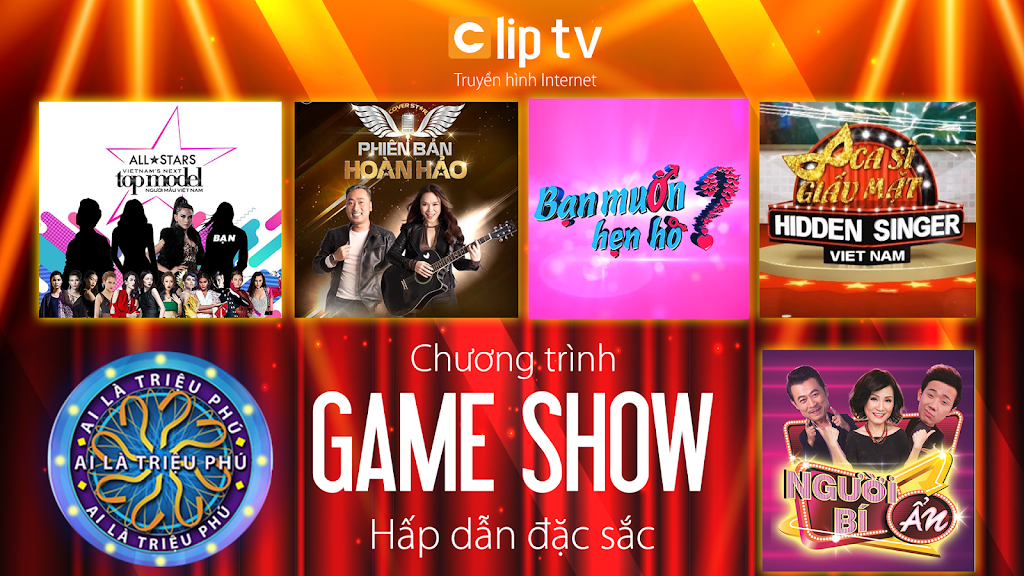 Clip TV for Android TV Captura de tela 1