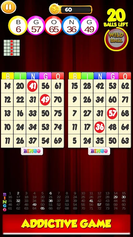 New Bingo Cards Game Free Tangkapan skrin 2