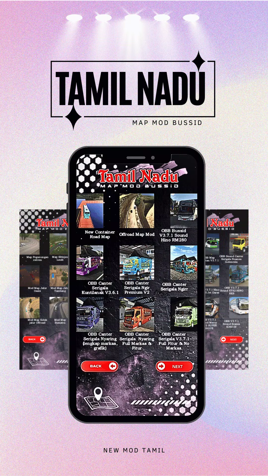 Tamil nadu map mod bussid Скриншот 3