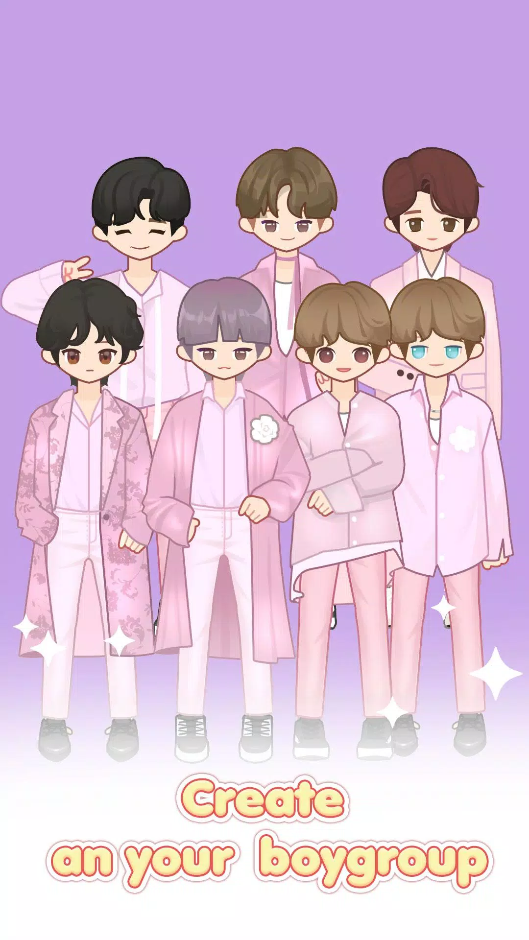 MYIDOL (#Dress up #BoyGroup #k スクリーンショット 1