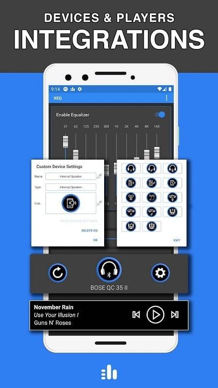 Equalizer & Bass Booster - XEQ Screenshot 2