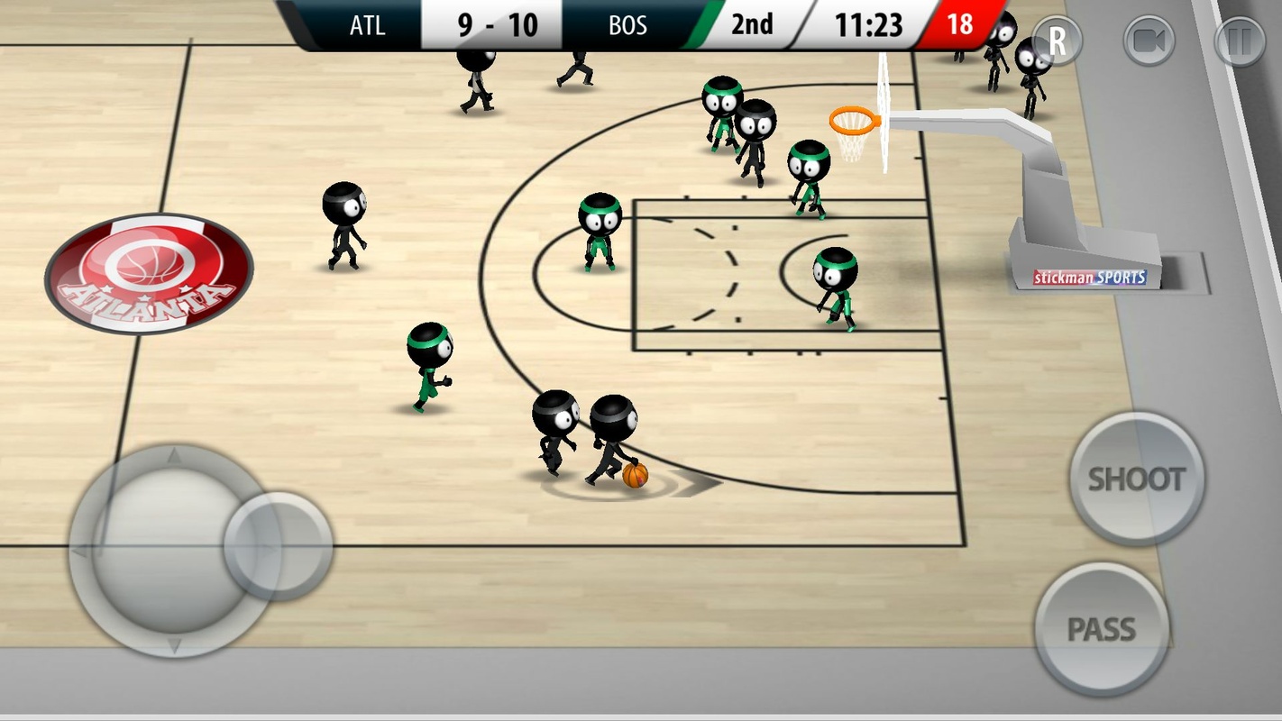 Stickman Basketball 2017 Captura de tela 0