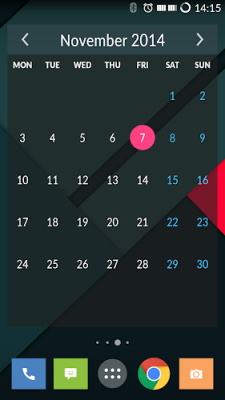 Month Calendar Widget by BiHSnow Schermafbeelding 1