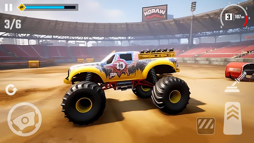 4x4 Monster Truck Racing Games Ekran Görüntüsü 1