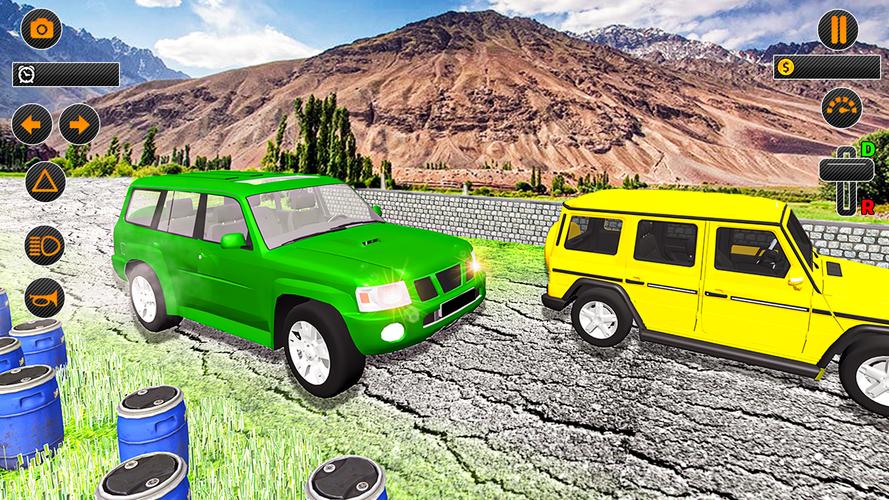 Prado car driving 3D car games スクリーンショット 1