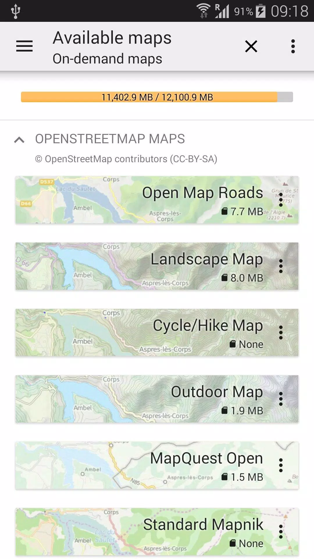 All-In-One Offline Maps ဖန်သားပြင်ဓာတ်ပုံ 2