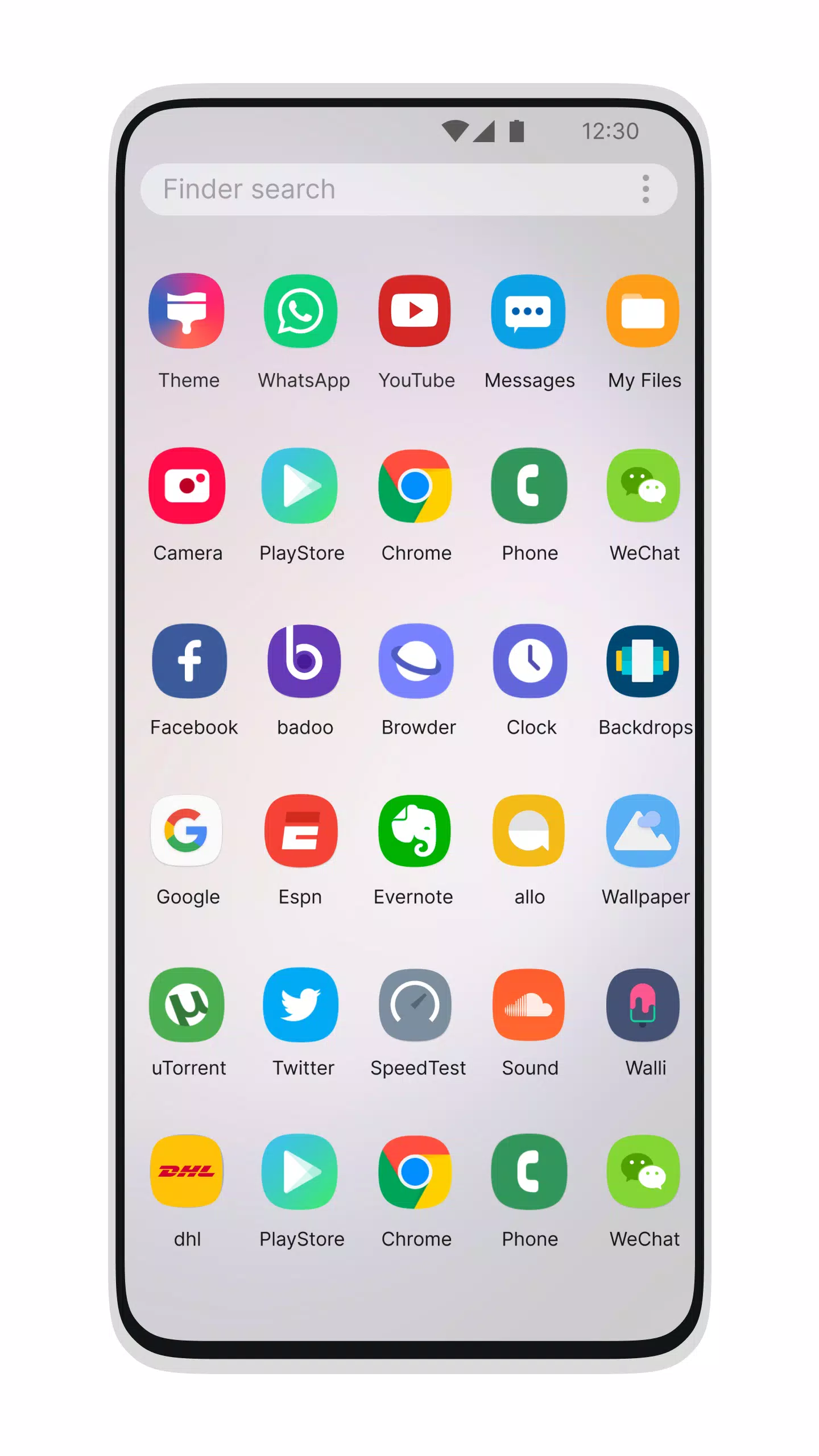 Galaxy S24 Style Launcher应用截图第1张