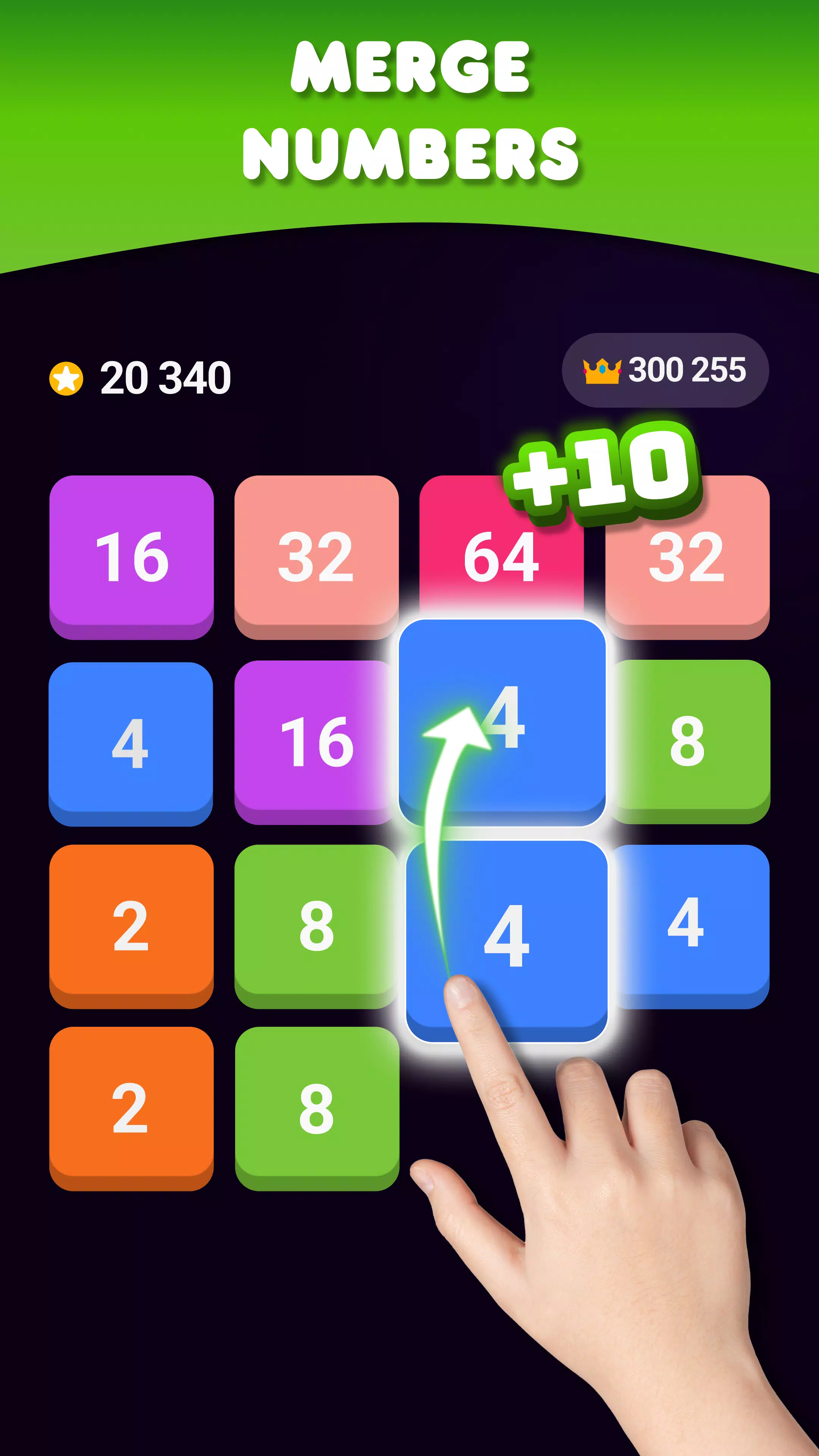 2048: Puzzle Game! Merge Block ဖန်သားပြင်ဓာတ်ပုံ 0