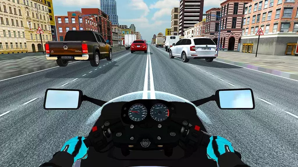 Highway Traffic Rider - 3D Bik Tangkapan skrin 1