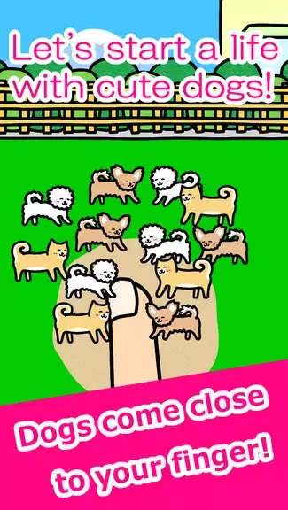 Play with Dogs - relaxing game Capture d'écran 0