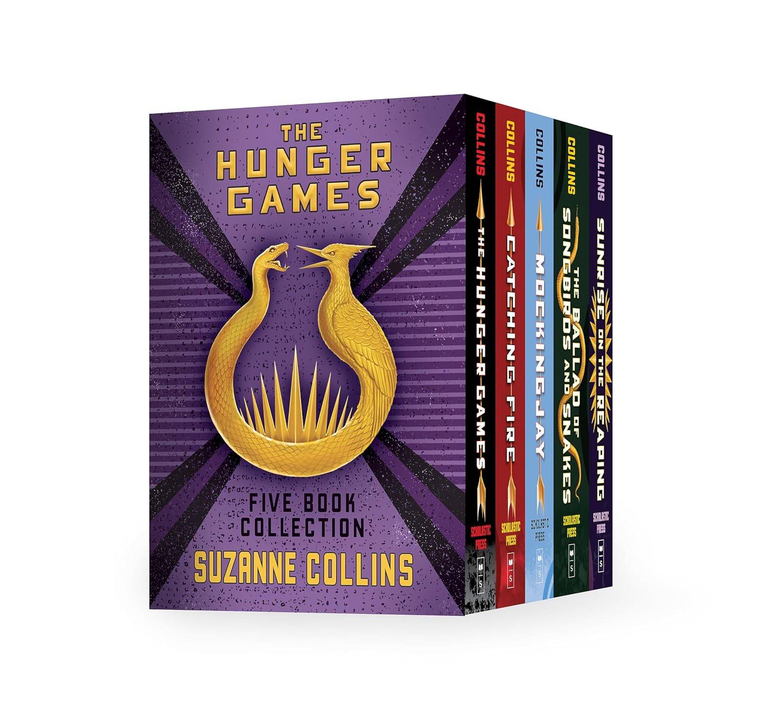 Hunger Games 5-Book hardcover box ကို set