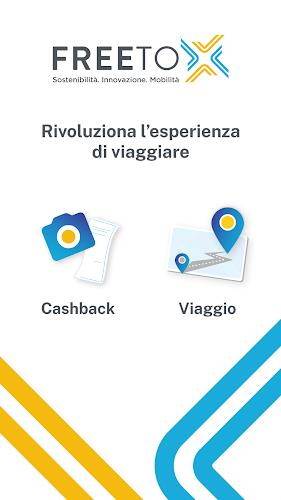 Free To X: Cashback e Viaggio Ekran Görüntüsü 0