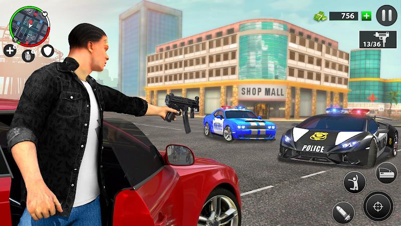 Real Grand Gangster Crime City Screenshot 3