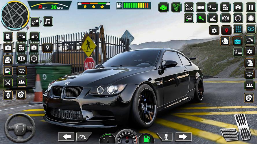 US School Car Game: Car Drive Capture d'écran 1