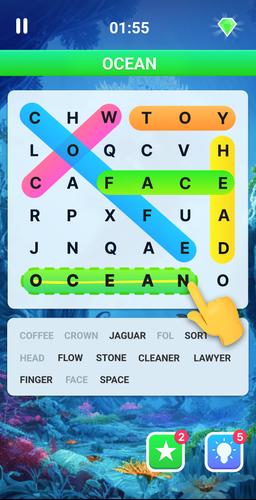 Word search - Word games Captura de pantalla 0
