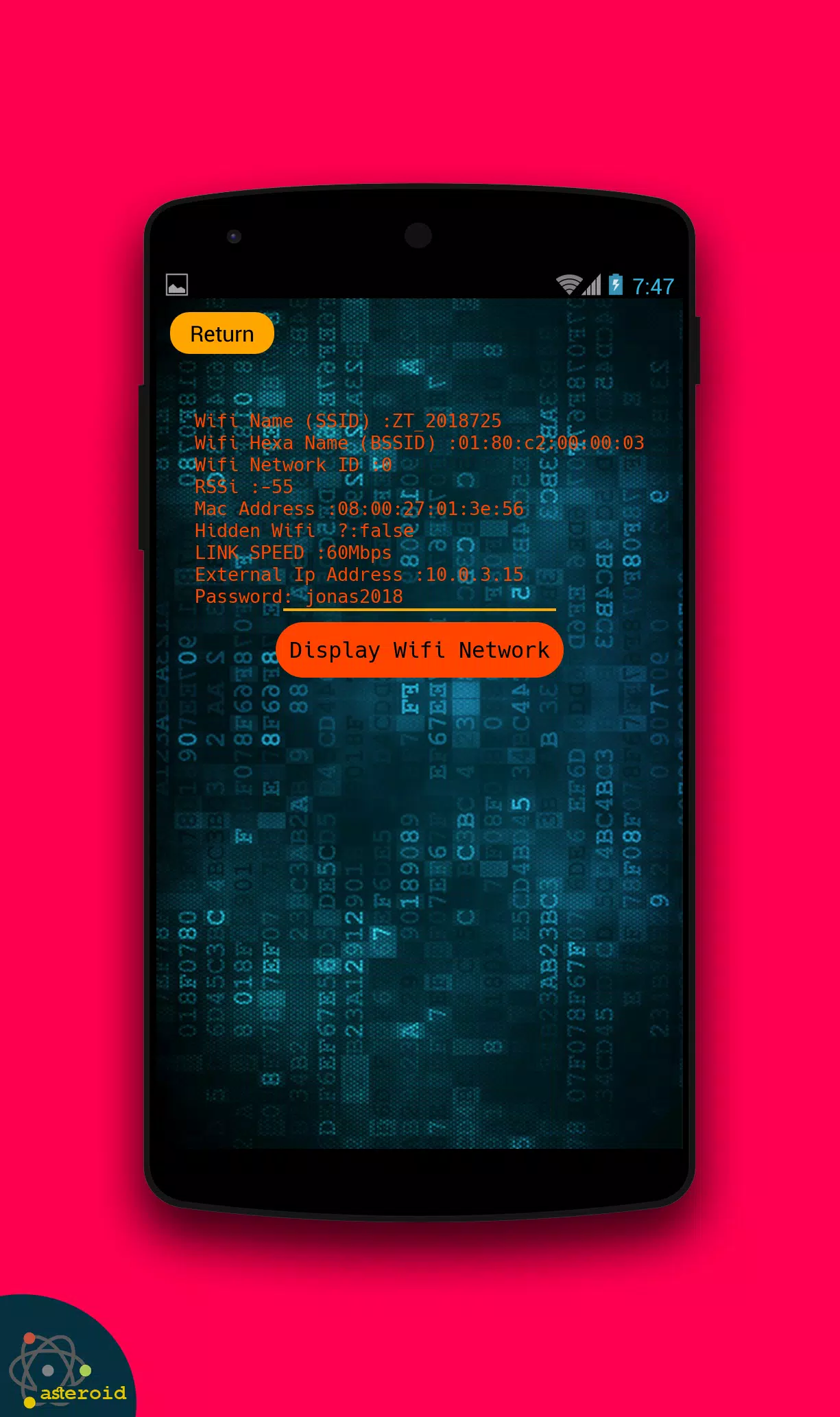 Connected Wifi Info Captura de tela 3