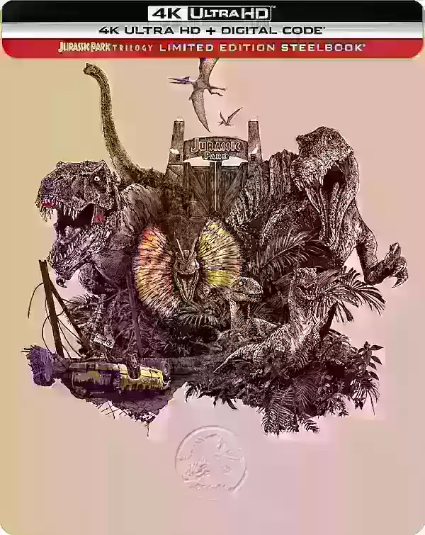 Jurassic Park and Jurassic World Trilogies Get Stunning 4K Steelbook Releases