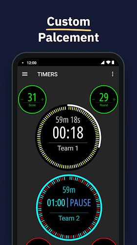 MultiTimer: Multiple timers Tangkapan skrin 2