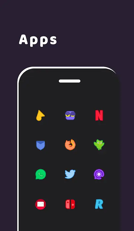 Schermata Duo Nano Icon Pack 0