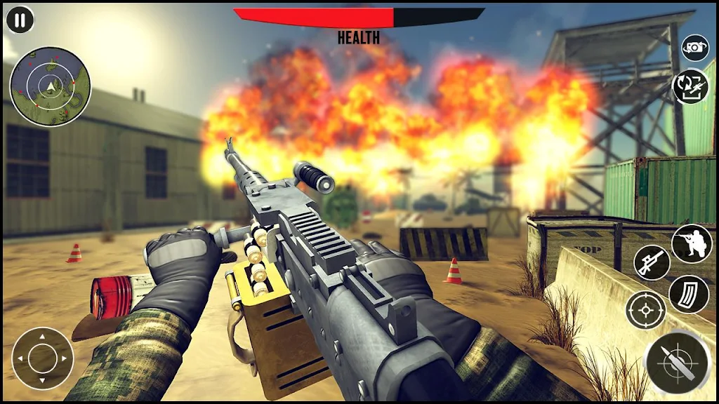Gunner Machine Guns Simulator 스크린샷 0