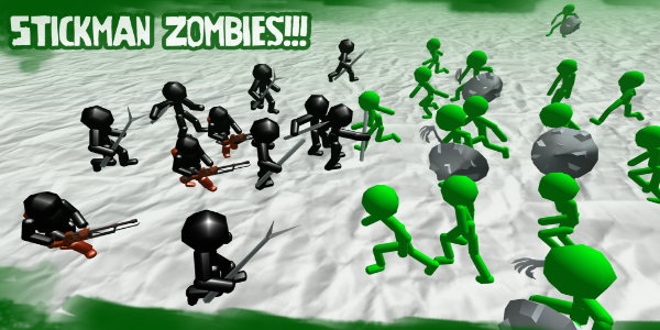 Stickman Simulator: Zombie War Captura de pantalla 2