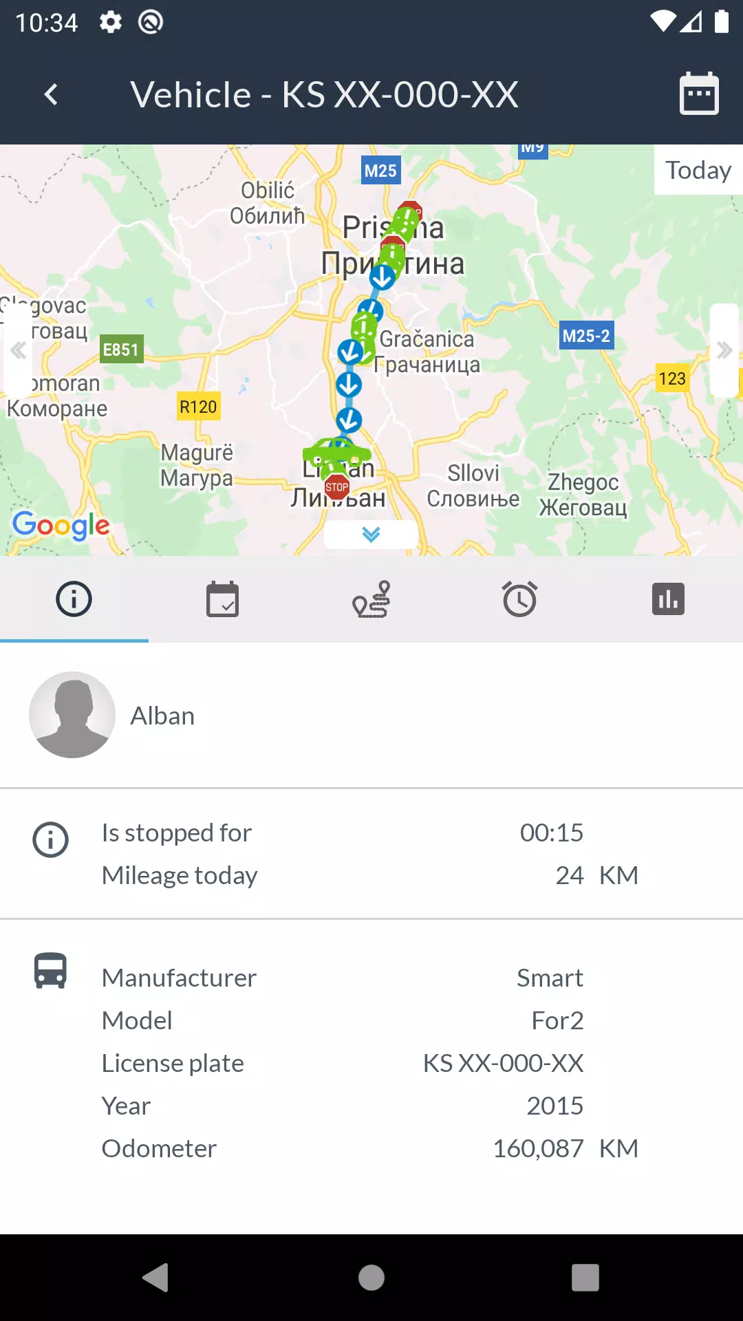 Frotcom Fleet Manager Ảnh chụp màn hình 3