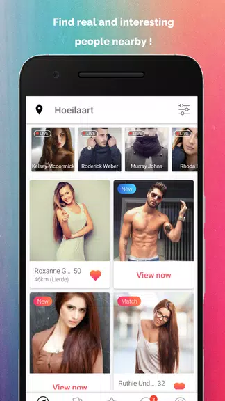 Destino: flirt, chat and meet people nearby應用截圖第2張