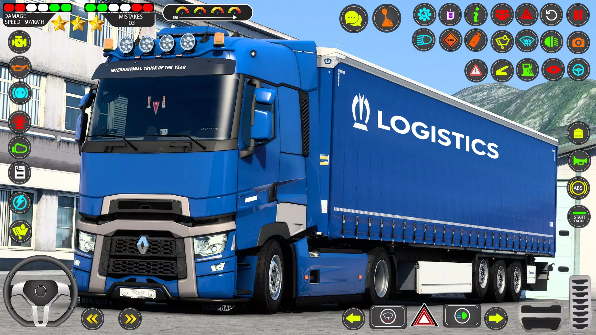 Euro Truck Games Sim 3d Screenshot 2