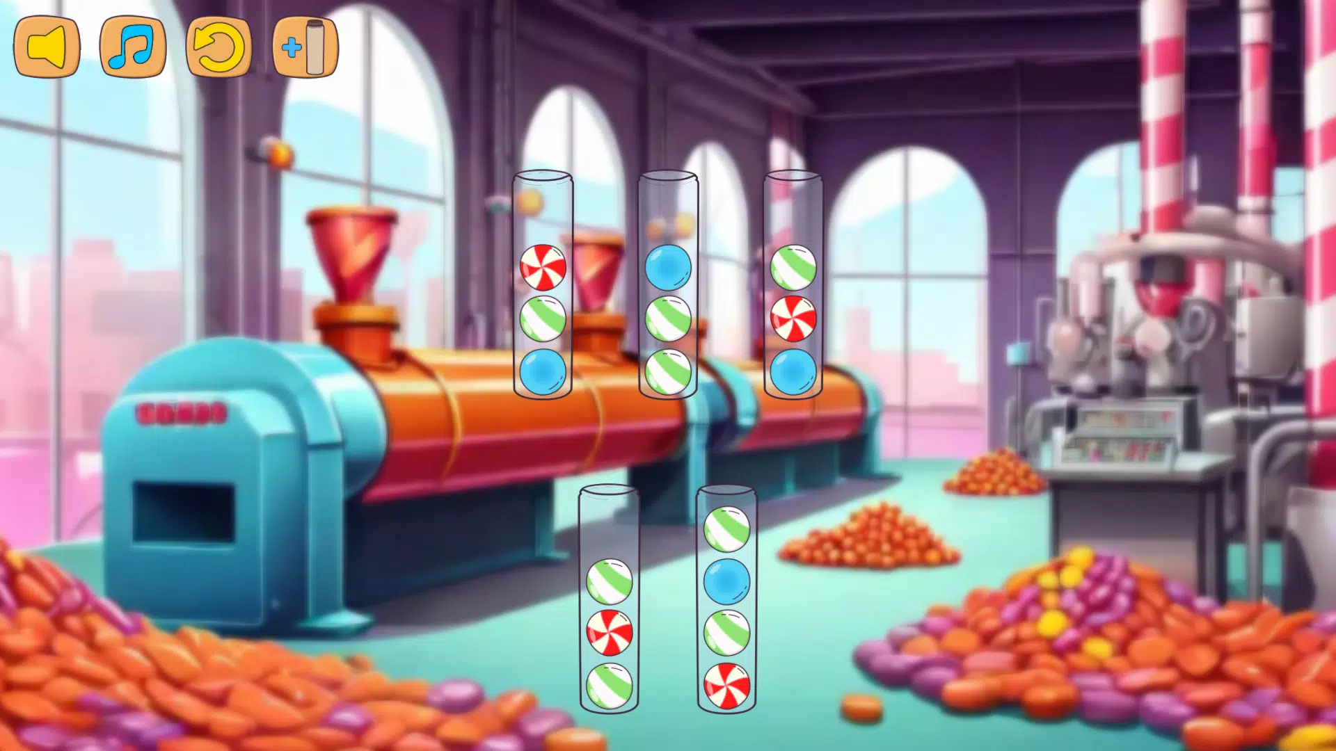 Schermata Sorting: Candy Factory 3