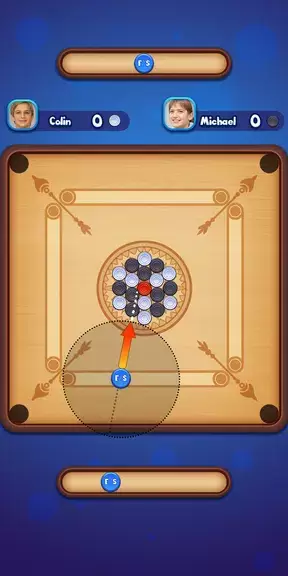 Carrom Strike - Disc Pool Game ภาพหน้าจอ 0