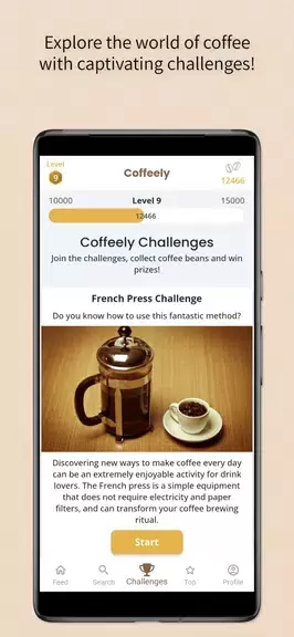 Coffeely - Learn about Coffee Schermafbeelding 0