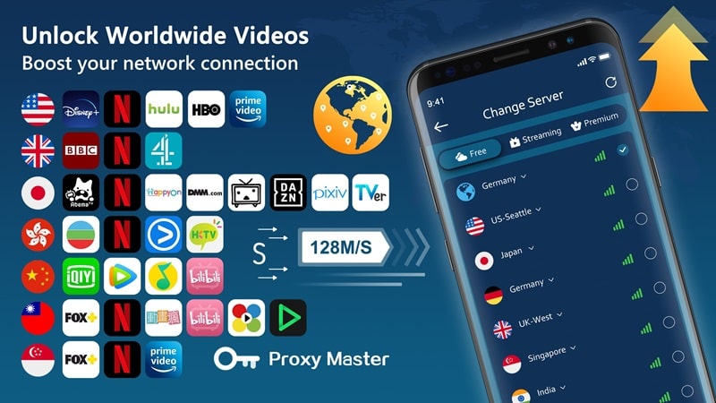 Super VPN Proxy - Proxy Master Capture d'écran 3