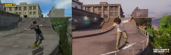 Tony Hawk's Pro Skater 3 + 4 gameplay screenshot
