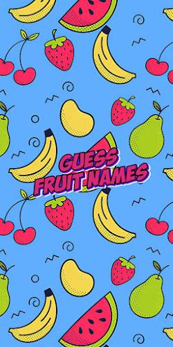 Guess the fruit name game Screenshot 0