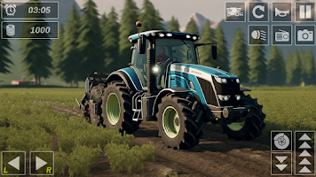 Farmland Tractor Farming Games ภาพหน้าจอ 1