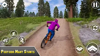 BMX Bicycle Games Offroad Bike Скриншот 3