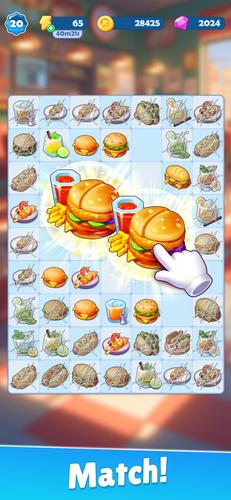 Food and Travel: Merge Game 스크린샷 1