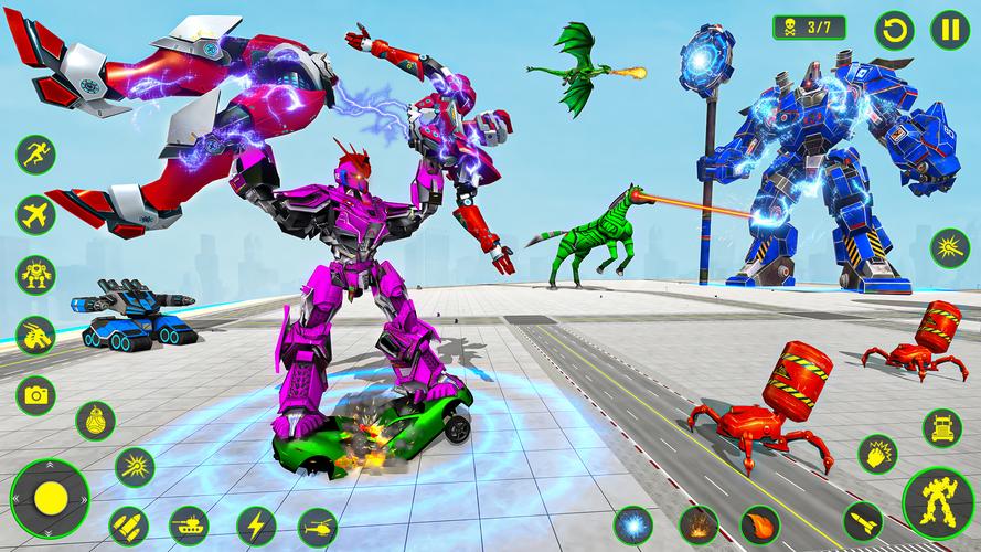 Horse Robot: Car Robot Games スクリーンショット 3