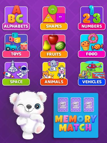 Baby Boo - MemoryMatch Скриншот 3