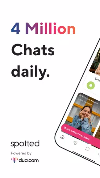 Spotted: App de rencontre Capture d'écran 0