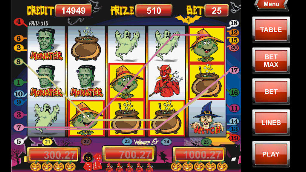 Halloween Slot Machines Pack ဖန်သားပြင်ဓာတ်ပုံ 0