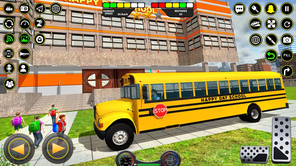 School Bus Coach Driver Games স্ক্রিনশট 0