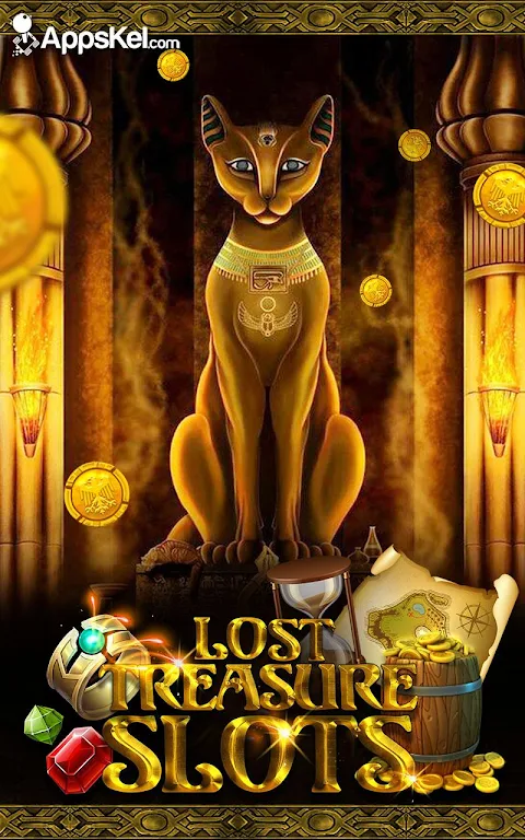 Lost Kingdom Treasure Slots– Las Vegas Casino Game Tangkapan skrin 0